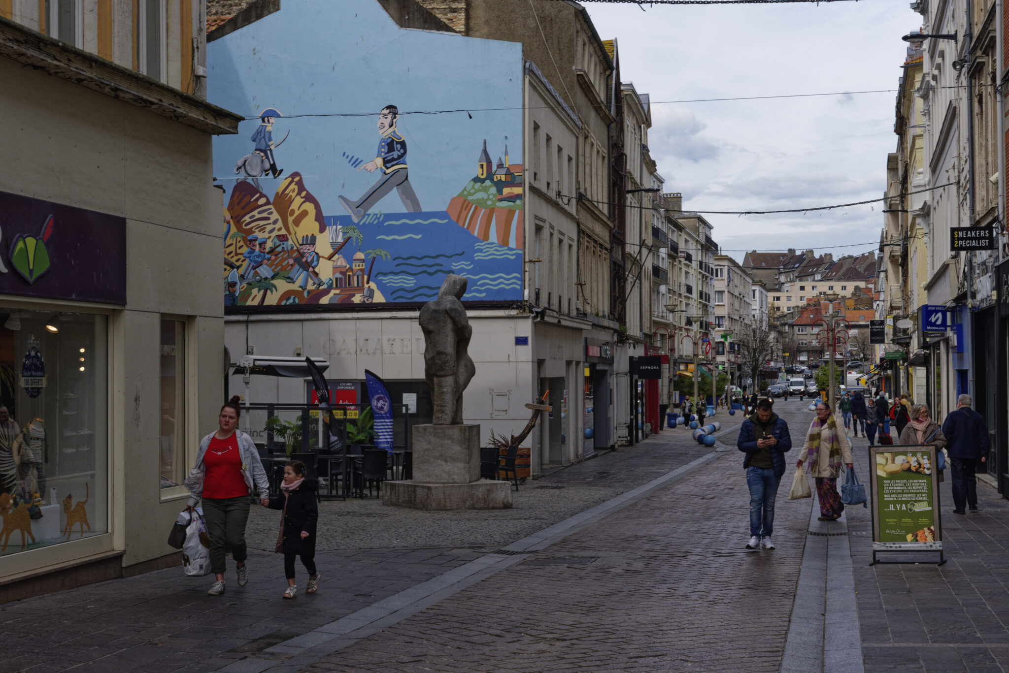 Boulogne : rue Victor Hugo