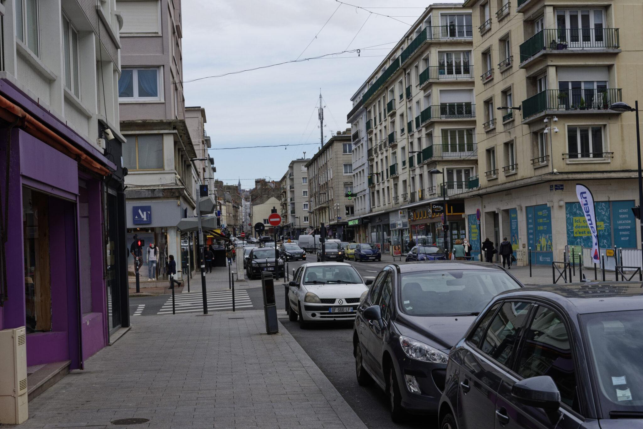 Boulogne : rue Faidherbe